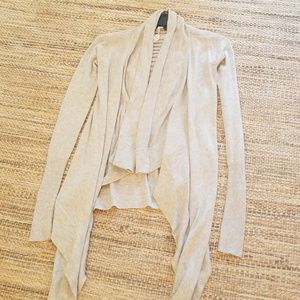 Lululemon Heather Grey Wrap Cardigan